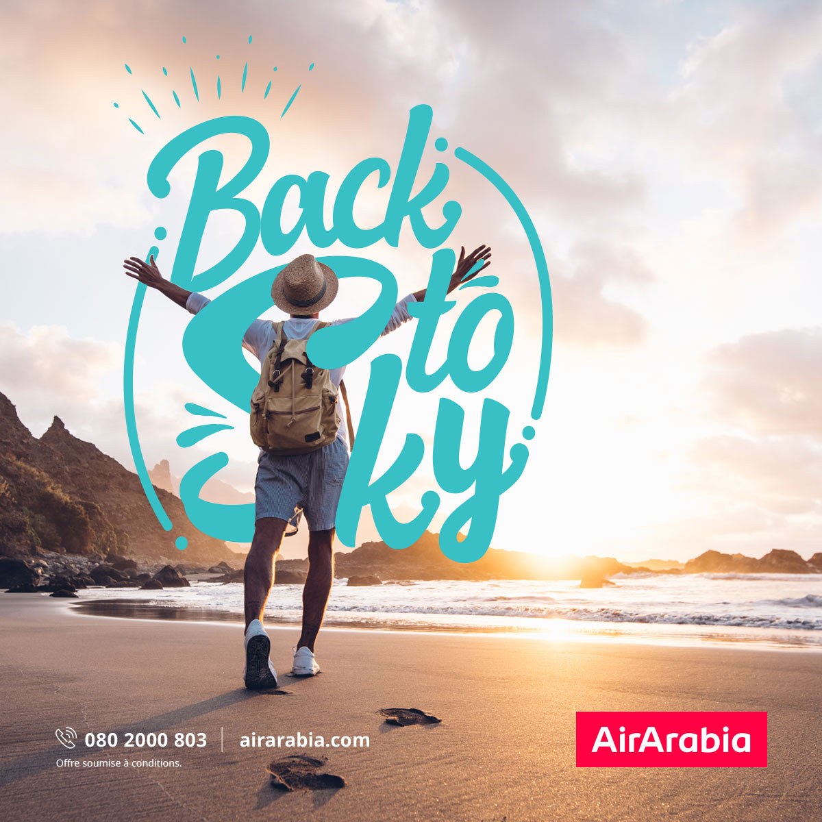 air arabia campaign social media strategy creative designs