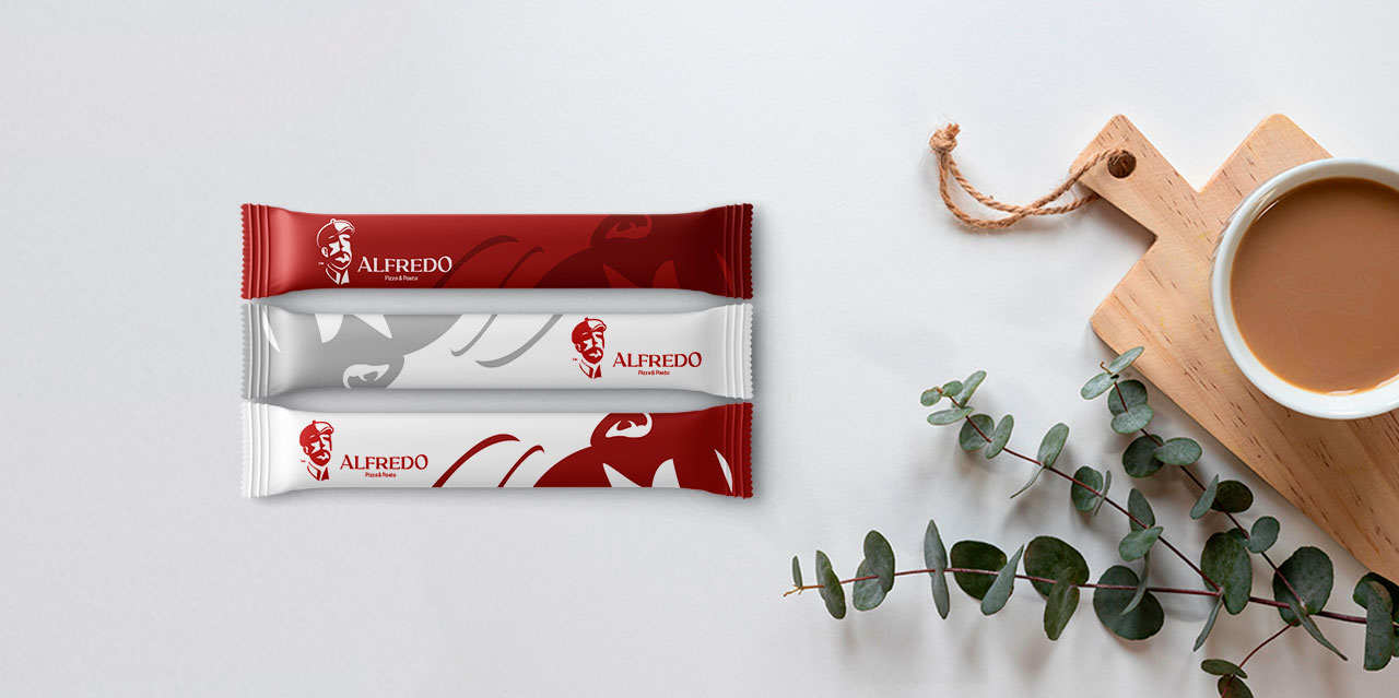 Alfredo Restaurant Logo Design  Branding Design Process