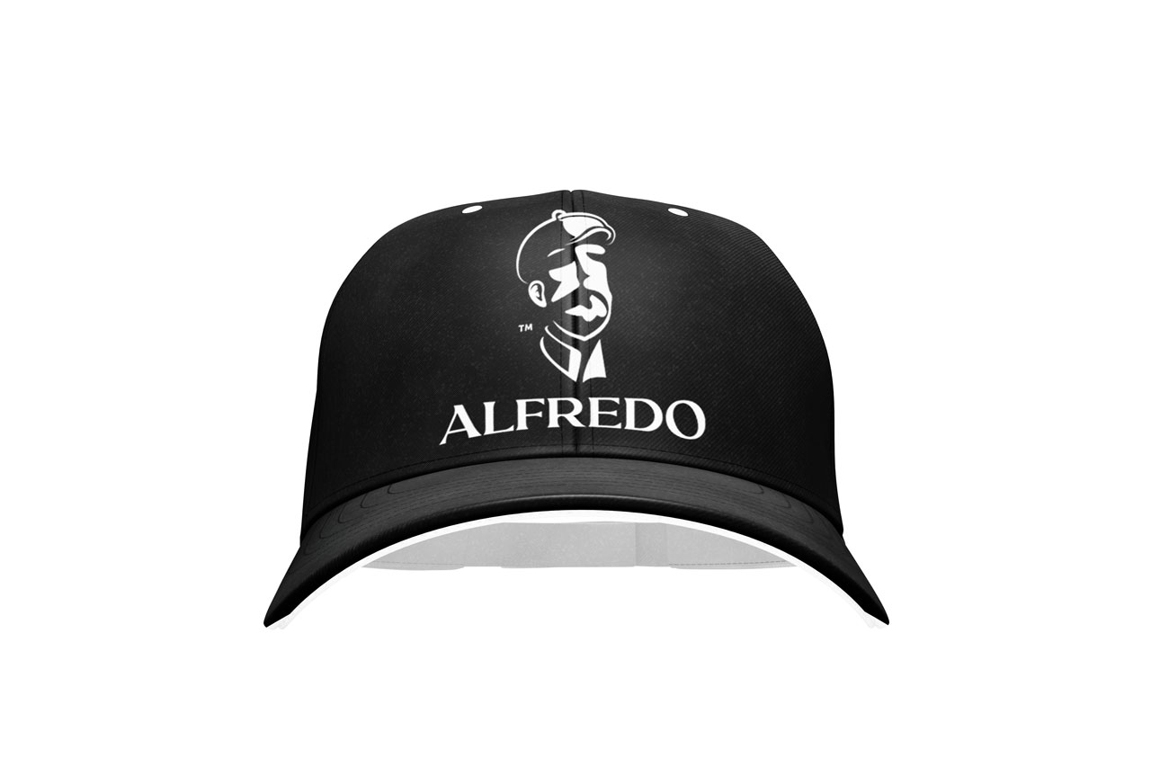 Alfredo Restaurant Logo Design Branding Uniform