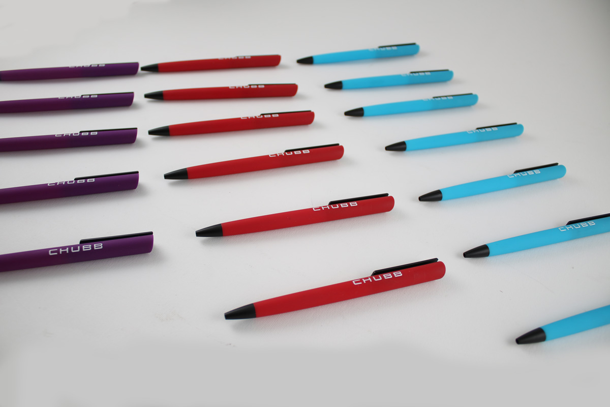 chubb pens production giveaways