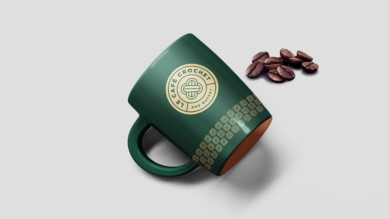 logo brand production coffee 