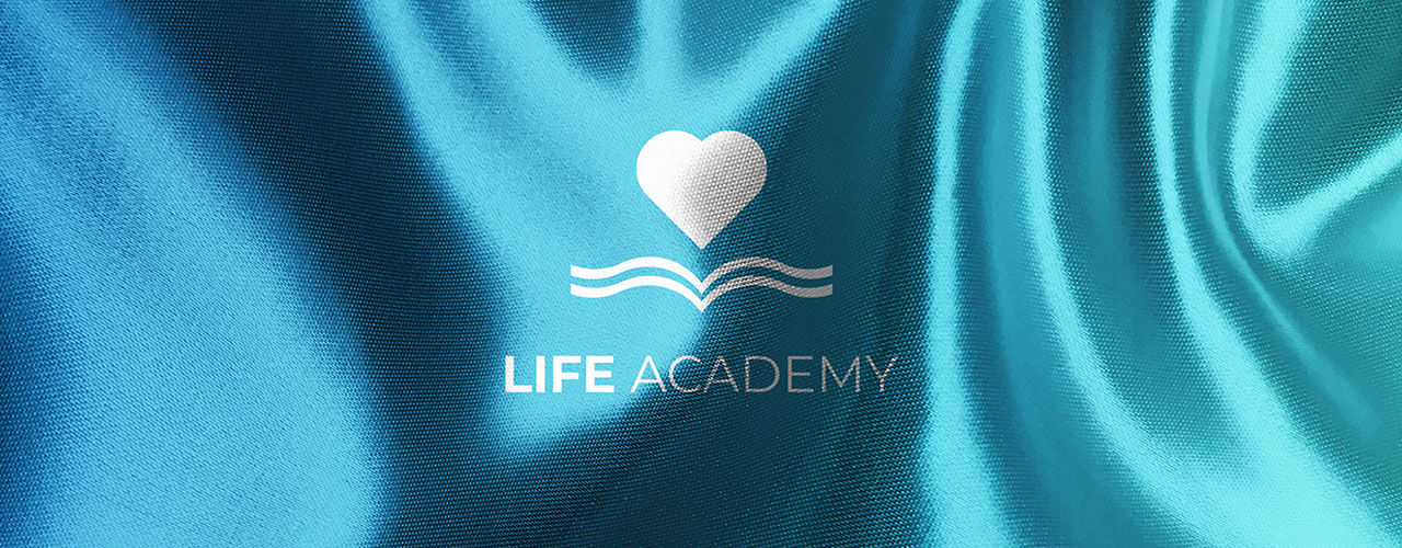 life academy logo design & branding 