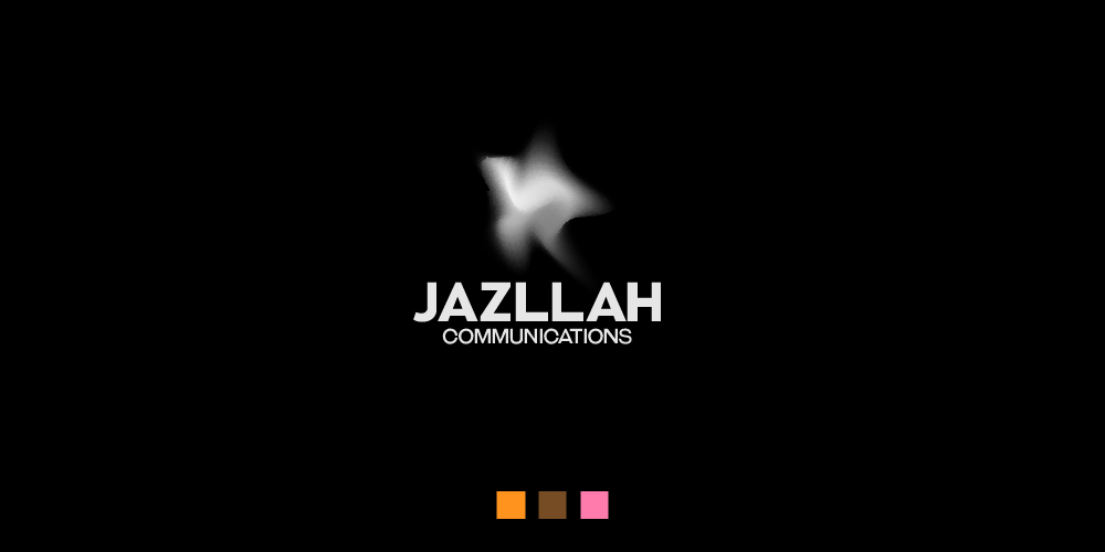 Jazllah - جزلة Communication Logo Design & Branding, Creative concept 