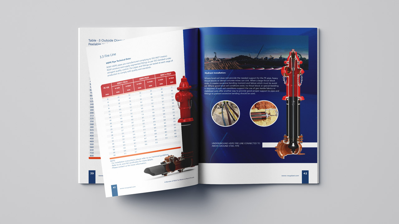 Roxy HDPE Technical Catalogue Branding