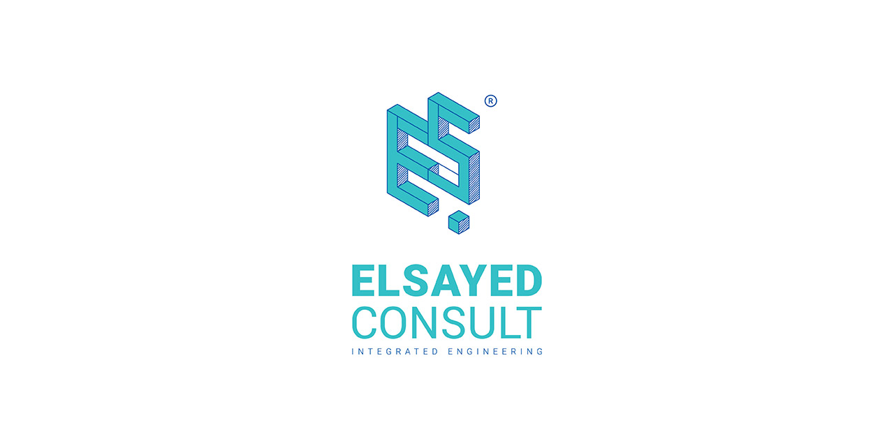 El-Sayed Consult Logo Icon Design by Dawayer Studio Marketing Agency Brand Identity
