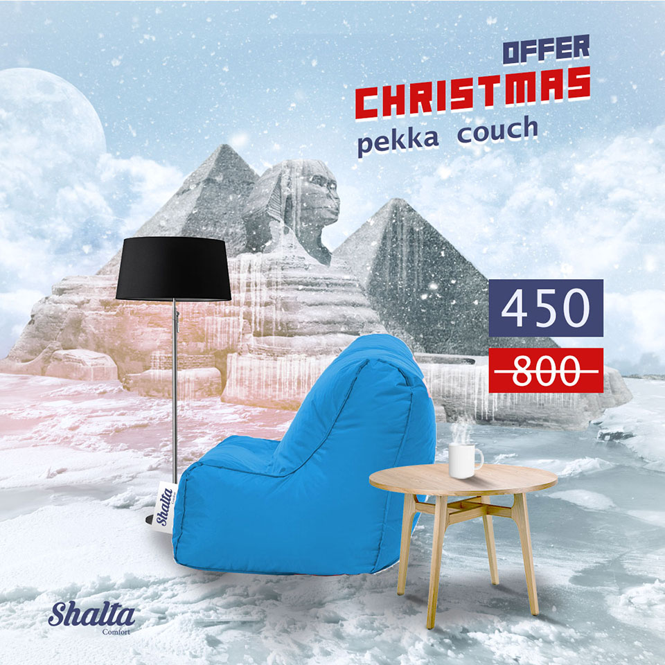 Pekka Couch From Shalta Winter Creative Social Media Design By Dawayer Studio Online Advertising