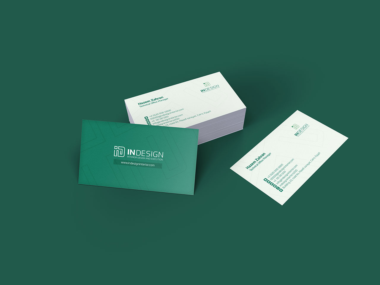 In Design Branding & Logo Design Business Card Design